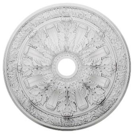 DWELLINGDESIGNS 30 in. OD x 3.88 in. ID x 3.25 in. P Architectural Accents - Flagstone Ceiling Medallion DW2572707